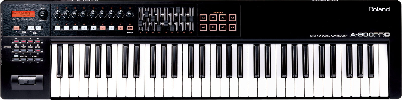 L[{[hƂẲtARg[[ƂĂ̑슴ɒǋ!!Roland "MIDI Keyboard Controller" A-800PRO-R ..