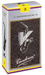 Vandoren バンドレン V12 アルトサックス用リード (10枚入り)...:k-gakki:10001920