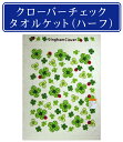 ※メール便不可※■クローバー・てんとう虫柄タオルケ