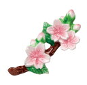 【ひな人形 ひな祭り】 彩絵花ざかり箸置き(桜)