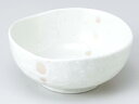 【和食器 小鉢】 白ドット3角4.0鉢...