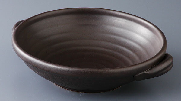 黒釉10.0耐熱鉢