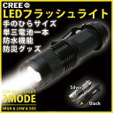 【 明るいLED 】 ハンディライト 防水 cree LED...