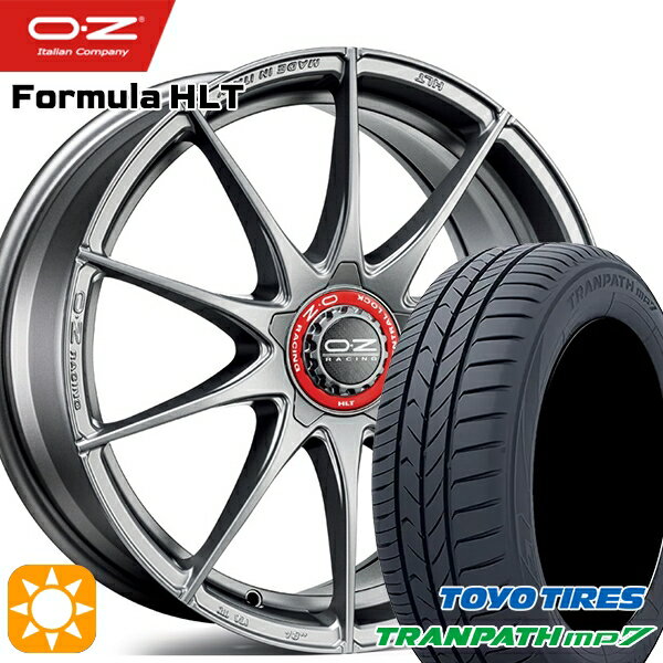 【取付対象】ベンツ Aクラス 205/55R17 95V トーヨー トランパス mp7 OZ フォーミュラ HLT グリジオコルサ 17インチ 7.5J 5H112 サマータイヤホイールセット
