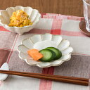 和食器 小皿 14.5cm 【 リンカ カネコ小兵 菊花 アイボリー モダン 磁器 KIKKA 美濃焼 白練 日本製 】 【5000円以上で送料無料!!】