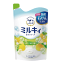 牛乳石鹸共進社 ミルキィボディソープ もぎたてゆずの香り 詰替用 400ml