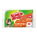 スリーエム ジャパン スコッチ・ブライト 抗菌ウレタンスポンジたわし リーフ型 3層 研磨粒子なし