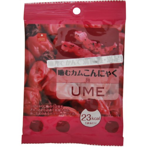 噛むカムこんにゃく 梅味 10g