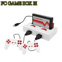 FC GAME BOX コントローラー 2ヶ付 USB 電源 対応 コンパクト サイズ エフシー ゲーム ボックス 家庭用 ゲーム ソフト 互換機
