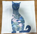 【ゆうメール送料無料】猫 ねこ ネコ CAT リアル 動物 大人気!北欧 クッションカバー 45×45 クッションカバークッション 北欧 雑貨 北欧ファブリック