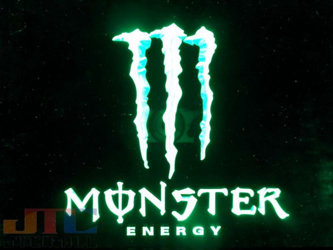 Monster Energy モンスターエナジー LED 3D ネオン看板 ネオンサイン 広告 店舗用 NEON SIGN アメリカン雑貨 看板 ネオン管