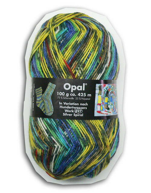 Opal 靴下用毛糸　Hundertwasser 1433