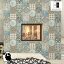 【送料無料】輸入壁紙 のりなし壁紙/クロスTECIDO(テシード)/THE BLOOMING HOUSE 6WALLQUEST(ウォールクエスト)RN71400〜RN71402(1本単位での販売)リフォーム/張替/セルフ/簡単/インポート/DIY/ウォールペーパー/アクセント【国内在庫品】