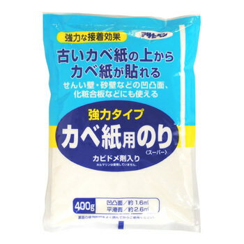 強力タイプカベ紙用のり400g No.773 アサヒペン...:kabegamiyahonpo:10008432