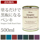 黒板塗料 水性ペンキ イマジンチョークボードペイント 500mlターナー※メーカー直送商品塗るだけで黒板がつくれるペンキオリジナルの黒板がカンタンに作れる♪