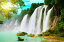 自然 滝の壁紙輸入 カスタム壁紙 PHOTOWALL / Detian Waterfall (e23169)貼ってはがせるフリース壁紙(不織布)【海外取り寄せのため1カ月程度でお届け】【代引き不可】