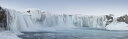風景 景色 自然の壁紙 冬 滝 輸入 カスタム壁紙 PHOTOWALL / Panoramic Godafoss (e24719) 貼ってはがせるフリース壁紙(不織布) 【海外取り寄せのため1カ月程度でお届け】 【代引き不可】