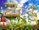 妖精 フェアリー ファンタジー 虹 レインボーの壁紙 輸入 カスタム壁紙 PHOTOWALL / Magic Rainbow (e317689) 貼ってはがせるフリース壁紙(不織布) 【海外取り寄せのため1カ月程度でお届け】 【代引き不可】
