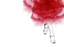 イラスト ドレス 赤 レッドの壁紙 輸入 カスタム壁紙 PHOTOWALL / Walk with Me (e327013) 貼ってはがせるフリース壁紙(不織布) 【海外取り寄せのため1カ月程度でお届け】 【代引き不可】