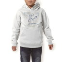 パーカー キッズ ホワイト グレー ブラック デザイン 110 130 150 parker hooded sweatshirt フーディ 白 黒 灰色 子供 男の子 女の子 005021 スノーマン 冬 イラスト