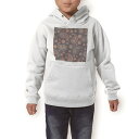 パーカー キッズ ホワイト グレー ブラック デザイン 110 130 150 parker hooded sweatshirt フーディ 白 黒 灰色 子供 男の子 女の子 010403 ペイズリー 紺 模様