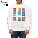 トレーナー メンズ 長袖 ホワイト グレー ブラック デザイン XS S M L XL 2XL sweatshirt trainer 白 黒 灰色 裏起毛 スウェット 009421 クリスマス 冬 ツリー