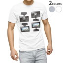 tシャツ メンズ 半袖 ホワイト グレー デザイン XS S M L XL 2XL Tシャツ ティーシャツ T shirt 016169 ドライブレコーダー