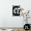 ポスター ウォールステッカー シール式ステッカー 飾り 127×178mm 2L 写真 フォト 壁 インテリア おしゃれ 剥がせる wall sticker poster 002903 スポーツ シンプル 黒