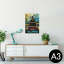 ポスター ウォールステッカー シール式ステッカー 飾り 297×420mm A3 写真 フォト 壁 インテリア おしゃれ 剥がせる wall sticker poster 007489 ハロウィン コウモリ レインボー