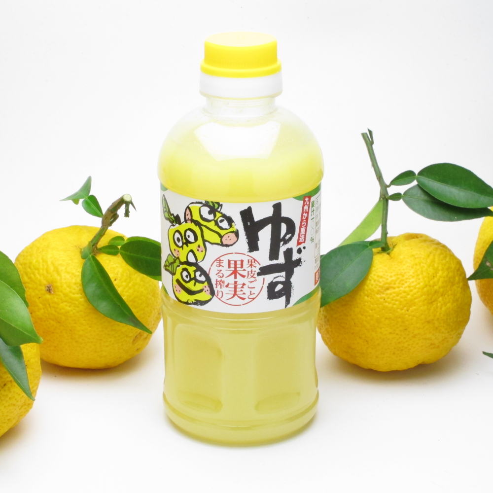 ゆず果汁 100％ 500ml 【ゆず酢・要冷蔵】　10P3Aug12