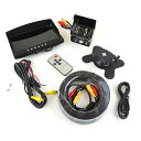 オンダッシュモニター バックカメラ 7インチ 液晶モニター セット 12V/24V対応 液晶バックモニター/ヘッドレスト バックモニター