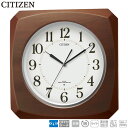 【電波時計 掛け時計 夜間自動点灯 木枠 クロック】 リバライトF489 8MY489-006 シチズン CITIZEN 【30%OFF】【在庫あり】【あす楽】 【新春セール】 【02P03Dec16】