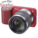 【中古】SONY デジタル一眼α ズームレンズキット NEX-3K/R