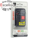 オーム電機 AM/FM/ワイドFM対応 ポケットラジオ AudioComm RAD-P2227S-K ブラック