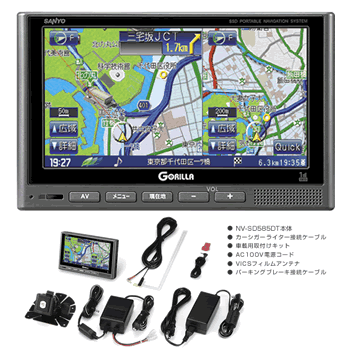 ȥ꡼ǥݥ5!!հ־׷⥻볫!!衼̵SSDݡ֥ʥӥGORILLA NV-SD585DT󥻥塼ʡ¢NVSD585DT