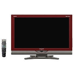 ■只今エントリーでポイント3倍！6/17 9：59迄■シャープ【☆LED AQUOS】■ECO対象品■32V型デジタルハイビジョン液晶テレビ LC-32SC1-R（レッド）★送料無料【LC32SC1】