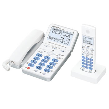 シャープ【sale】デジタルコードレス電話機 JD-710CL（ホワイト系）★送料無料！【JD710CL】
