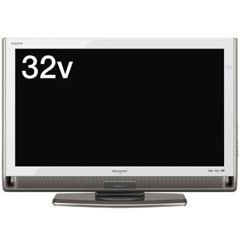 シャープ【☆ブルーレイ内蔵AQUOS】■ECO対象品■32V型デジタルハイビジョン液晶テレビLC-32DX3-W★送料無料！【LC32DX3】【地デジ化推進】