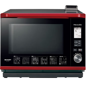 シャープ【☆3日間限定ガチンコSALE】30Lウォーターオーブンヘルシオ AX-GX1-R（レッド系）★送料無料！【AXGX1】
