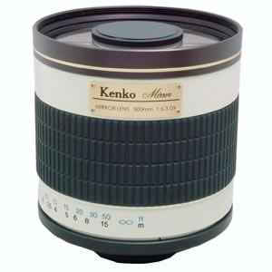 Kenko【ケンコー】ミラーレンズ500mm F6.3 DX オリンパス3/4用★【Kenko-ML500F63043】