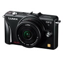 パナソニックデジタル一眼カメラ/レンズキット DMC-GF2C-K（エスプリブラック ）★LUMIX5000円以上のお買い物で送料無料！（一部地域外）