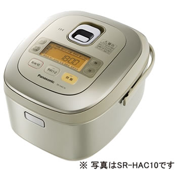 パナソニック【Panasonic】1升 IHジャー炊飯器 SR-HAC18-S（シルバー）★送料無料！【SRHAC18】