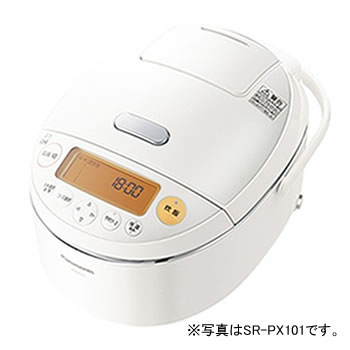 パナソニック【Panasonic】1升圧力IHジャー炊飯器 SR-PX181-W（ホワイト）★【SRPX181】