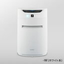 シャープ【あす楽】加湿空気清浄機 KI-BX50-W(ホワイト系)★【KIBX50】