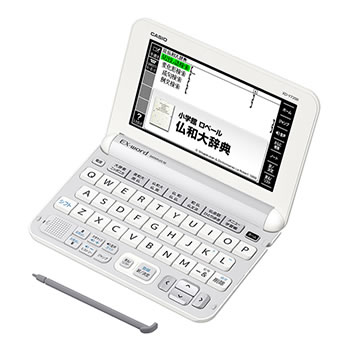 カシオ【EX-word】電子辞書　エクスワード　フランス語学習向け　XD-Y7200-WE…...:kaden-sakura:10078880