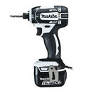 マキタ【MAKITA】14.4V3.0Ah 充電式インパクトドライバー(白) TD138DRFXW★【バッテリ2本・充電器・ケース付】