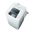 日立【HITACHI】7kg 全自動洗濯機 白い約束 NW-70A-W(ピュアホワイト)★【NW70AW】