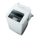 日立【HITACHI】8kg 全自動洗濯機 白い約束 NW-80A-W(ピュアホワイト)★【NW80AW】
