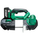 日立工機【HITACHI】18V6.0Ahコードレスロータリーバンドソー(S)(LYPK) CB18DBL-S-LYPK★【電池・充電器・ケース付】
