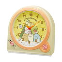 セイコー【SEIKO】すみっコぐらし 目ざまし時計 クオーツ ベル音 CQ162Y★すみっこぐらし【スヌーズ】